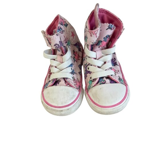 CONVERSE My Little Pony Toddler Hi Top Shoes Size 6 - Picture 8 of 10